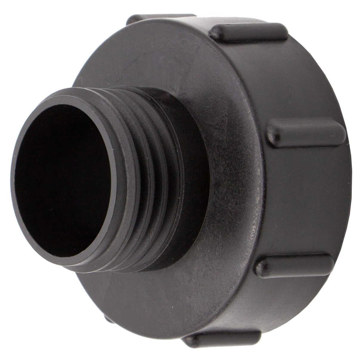 IBC Adapter (S100x8 auf S60x6), Kunststoff, schwarz