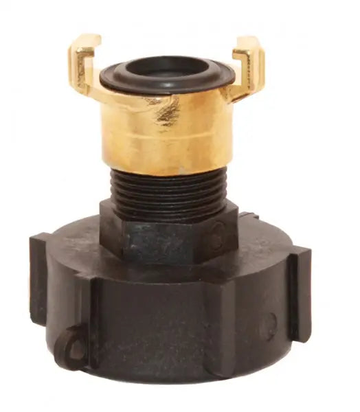 IBC Adapter Innengewinde auf Gartenschlauch Kupplung, S60x6