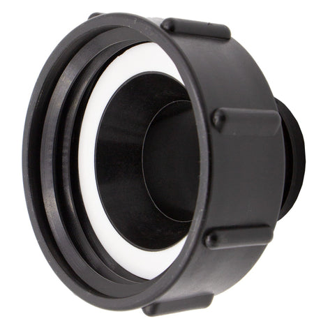 IBC Adapter (S100x8 auf S60x6), Kunststoff, schwarz