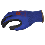 Pro-Fit® Nitril Handschuhe "Hit Therm", blau/schwarz, Noppen
