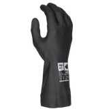 Pro-Fit® Neopren/Latex Chemikalienschutzhandschuh, 30 cm, schwarz
