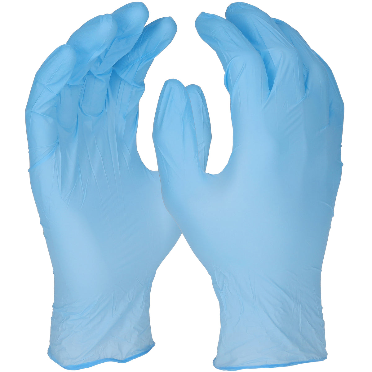 Pro-Fit® Nitril Einweghandschuhe, 24 cm, blau, (Box á 100 Stück)