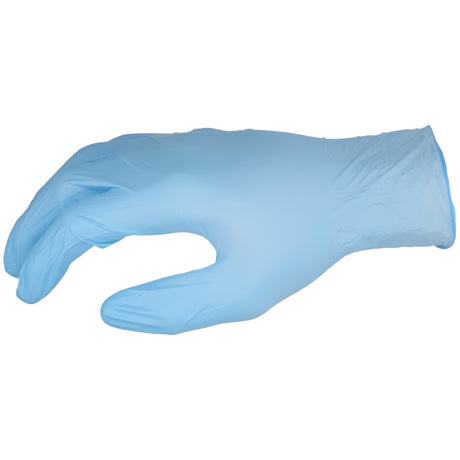 Pro-Fit® Nitril Einweghandschuhe, 24 cm, blau, (Box á 100 Stück)