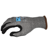 Pro-Fit® Nitril Schnittschutzhandschuh "Ultra Cut F", grau/schwarz