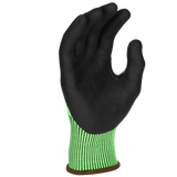 Pro-Fit® Nitril Schnittschutzhandschuh "Hit Cut D", neongrün/schwarz
