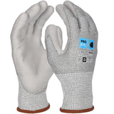 Pro-Fit® PU Schnittschutzhandschuh "Perfect Cut D", grau