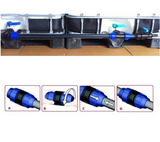 Wassertank IBC Tankverbinder Set, 3 IBC, HDPE, mit EPDM Dichtung