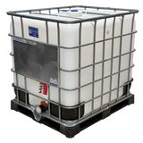 1000 L IBC Container, Kunststoffrahmenpalette, gebraucht gereinigt, Feingewinde, 150/50, UN